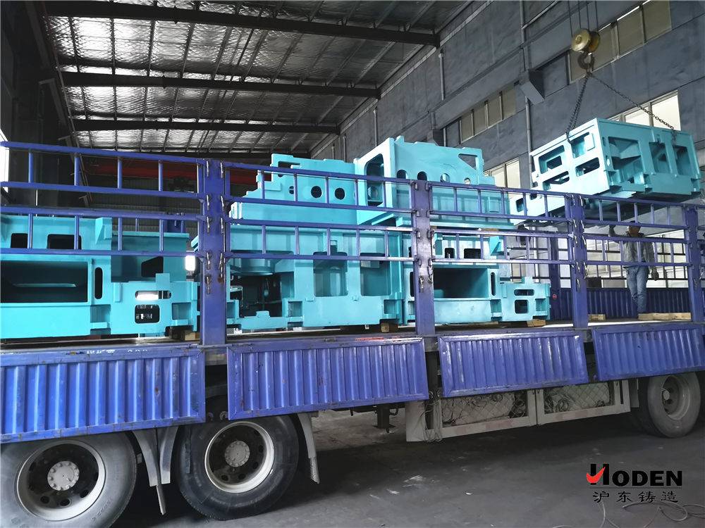 沪东铸造向山东烟台发运机床铸件产品回顾